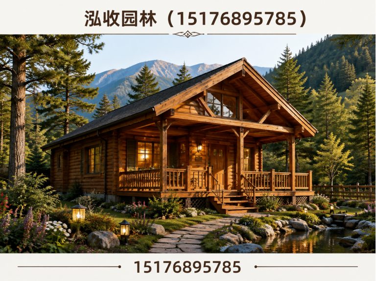 乌兰察布防腐木展示图